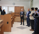 بازدید معاون آموزشی دانشگاه از ساختمان آموزش (بهشتی)