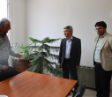 بازدید معاون آموزشی دانشگاه از ساختمان آموزش (بهشتی)