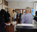 بازدید معاون آموزشی دانشگاه از ساختمان آموزش (بهشتی)