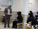 بازدید معاون آموزشی دانشگاه علامه طباطبایی از روند برگزاری امتحانات پایانترم