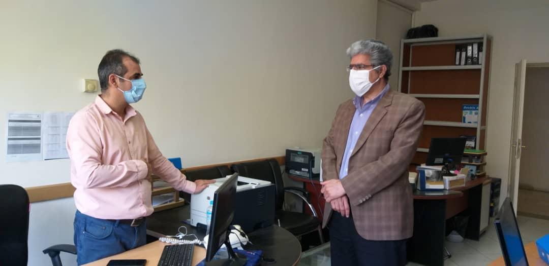 بازدید سرزده معاون آموزشی دانشگاه از شیفت های تابستانی آموزش و تحصیلات تکمیلی