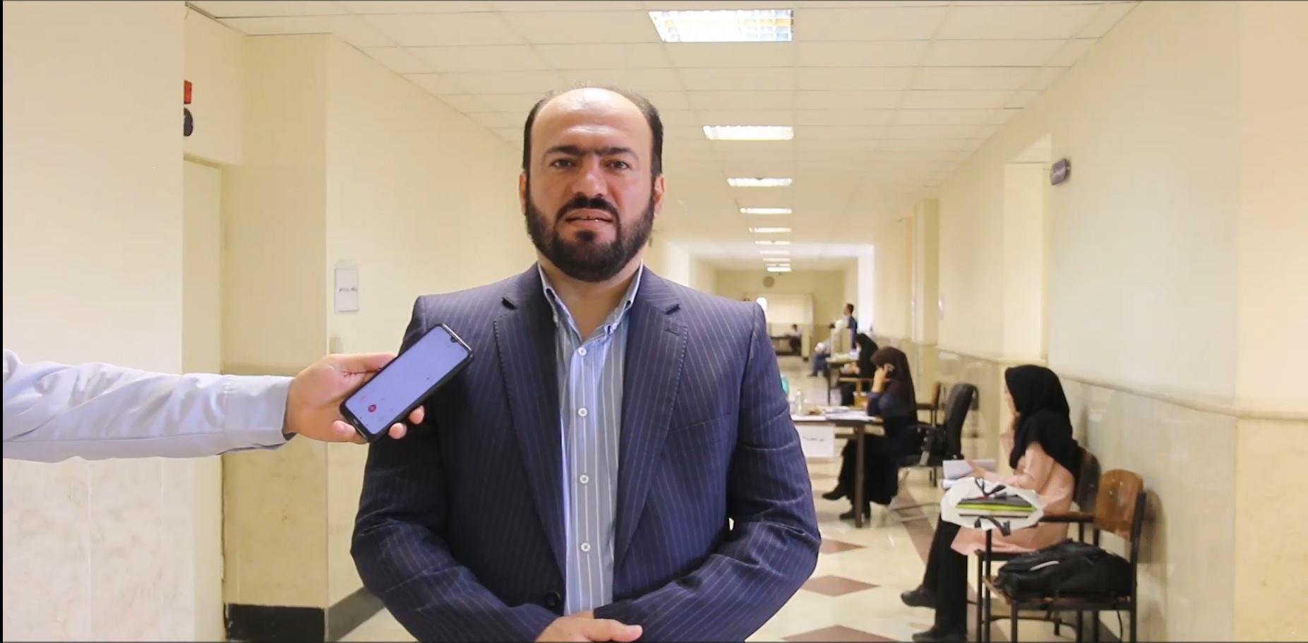 گفتگوی تصویری با دکتر شیوندی مدیر نظارت و ارزیابی دانشگاه